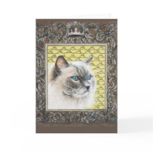 Siamese / Ragdoll / Himalayan Cat Greeting Card