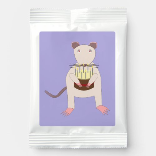 Siamese Rat with Birthday Cake Lemonade Drink Mix