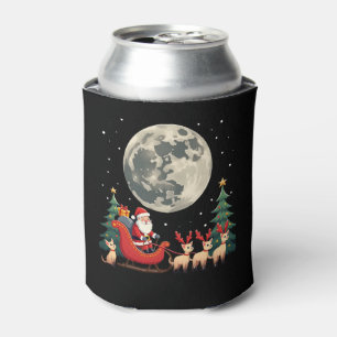 Siamese Reindeer Christmas Siamese Cat Lover Gifts Can Cooler