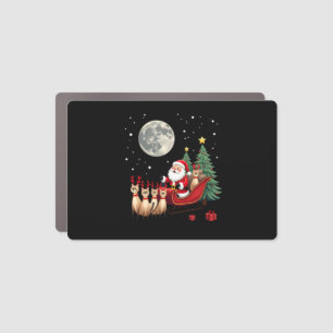 Siamese Reindeer Christmas Siamese Cat Lover Gifts Car Magnet