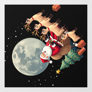 Siamese Reindeer Christmas Siamese Cat Lover Gifts Wall Decal