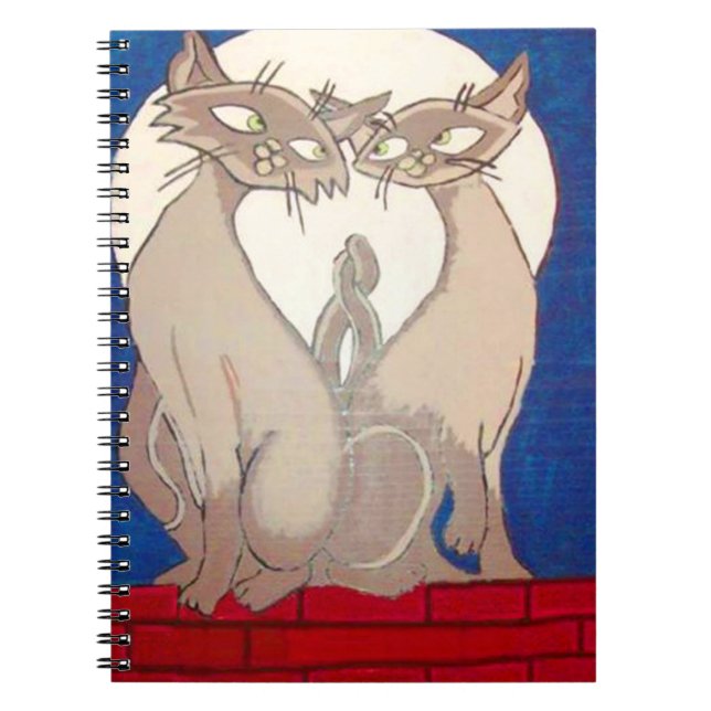Siamese Style Notebook (Front)