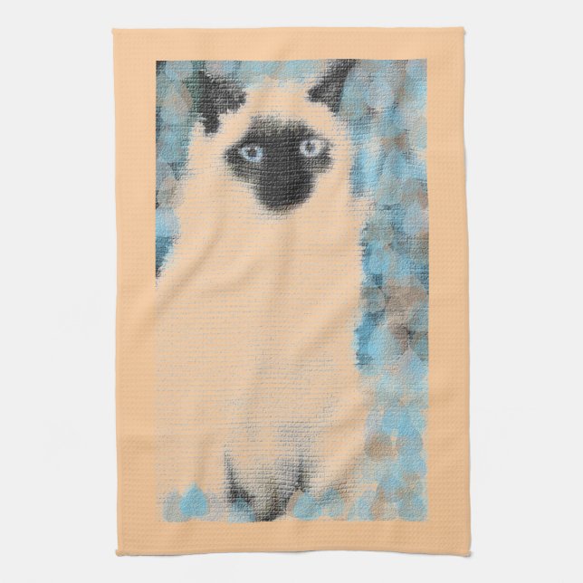 Siamese Towel (Vertical)