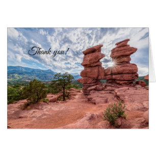 Siamese Twins Colorado Thank You Card