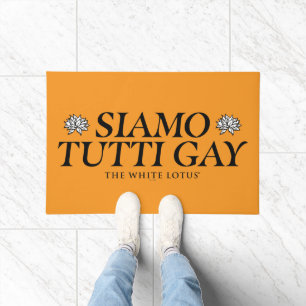 Siamo Tutti Gay - The White Lotus Doormat