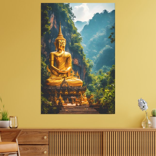 Siam's Eternal Seat Canvas Print (Insitu(LivingRoom))