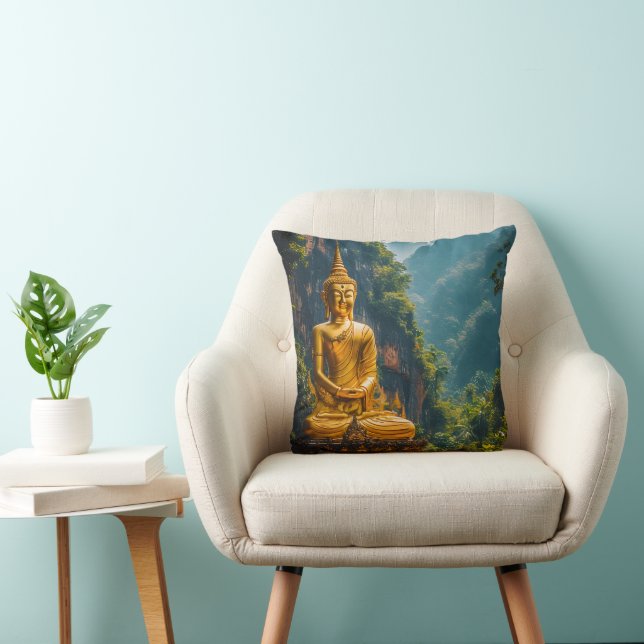 Siam's Eternal Seat Throw Pillow (Chair)