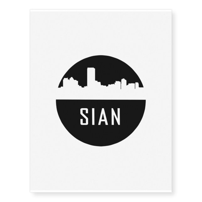 Sian Temporary Tattoos (Front)