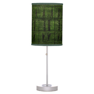 Siapo 'elei (Samoan bark cloth) Table Lamp