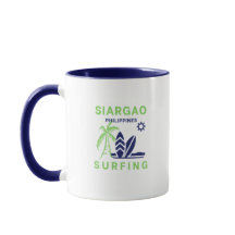 Siargao Philippines Surfing Coffee Mug