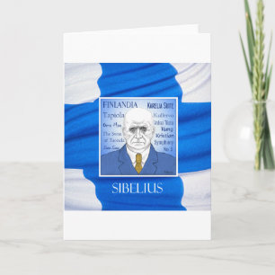 SIBELIUS greetcard Card