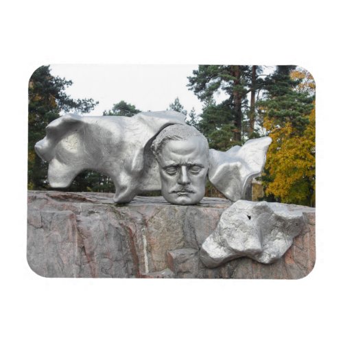 Sibelius monument Helsinki Finland Magnet