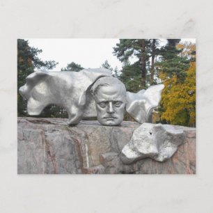 Sibelius monument, Helsinki, Finland Postcard