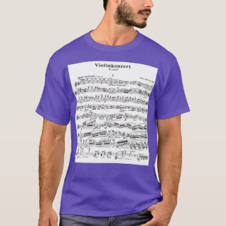 Sibelius Violin Concerto Long T-Shirt