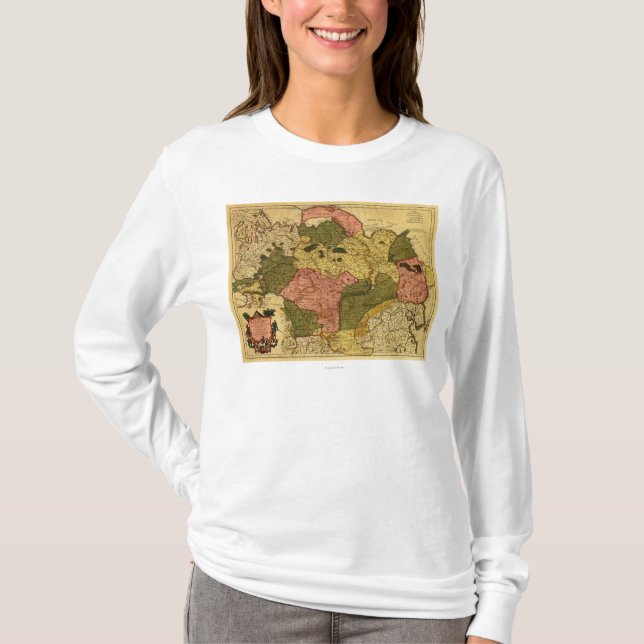 Siberia, RussiaPanoramic MapSiberia, Russia T-Shirt (Front)