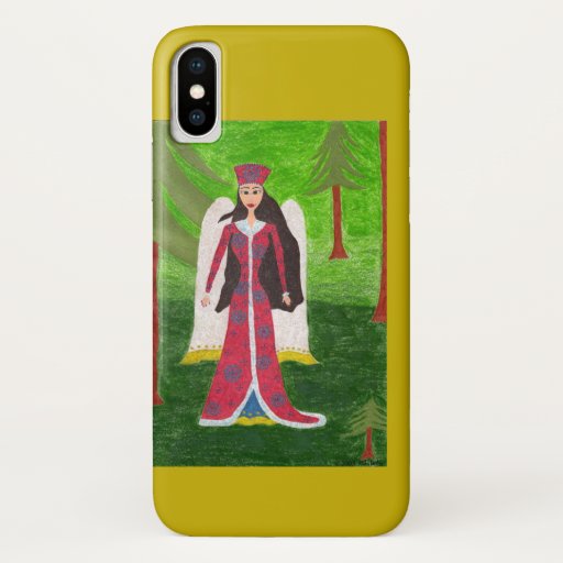 Siberian Angel iPhone 3G Case-Mate iPhone X Case