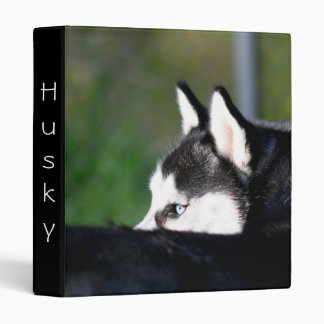Siberian husky binder