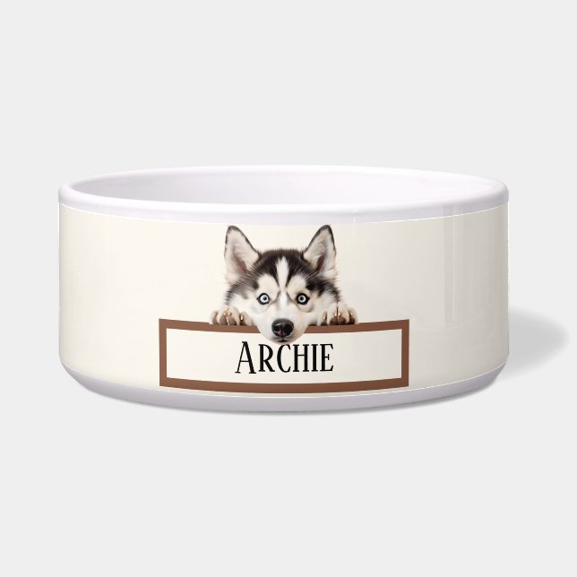 Siberian Husky Bowl (Front)