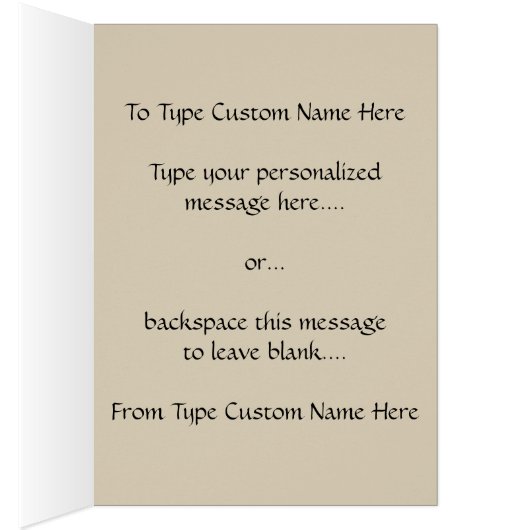 Siberian Husky Card Malamute Wolf Dog Card (Inside (Right))