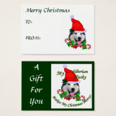 Siberian Husky Christmas Gifts (Front & Back)
