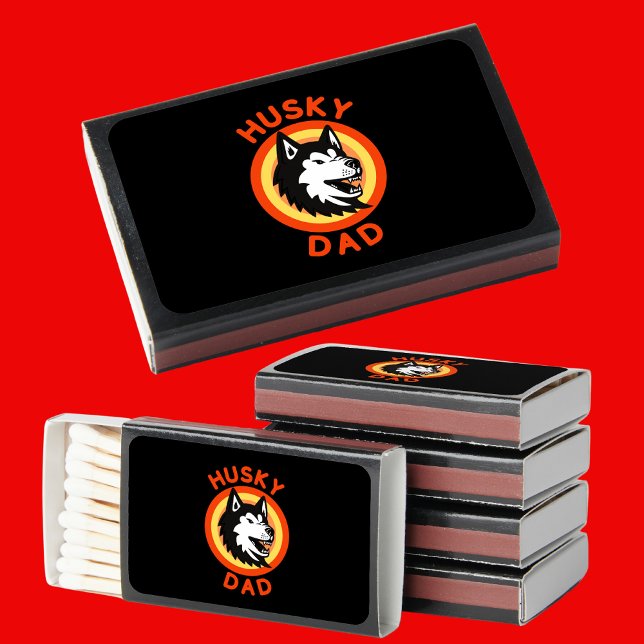 Siberian Husky Dad Matchboxes (Creator Uploaded)
