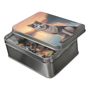 Siberian Husky Dog   Jigsaw Puzzle