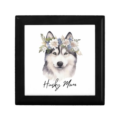 Siberian Husky Dog Lover Gift Box