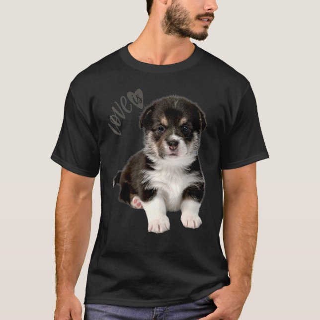 Siberian Husky  Dog Mom Dad Tee Husky Apparel Love (Front)