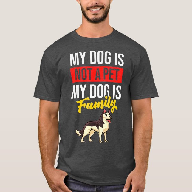 Siberian Husky Dog Puppies Owner Lover _12 T-Shirt (Front)
