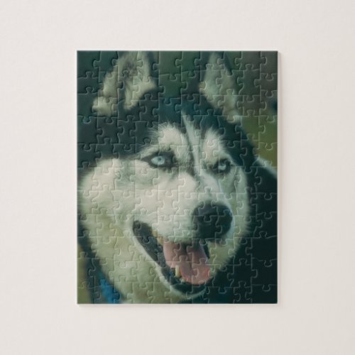 Siberian Husky Dog Puzzle