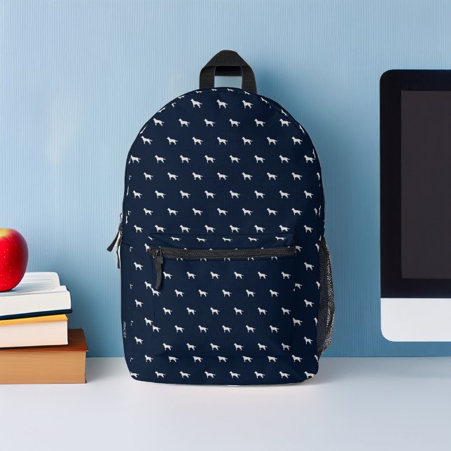 Siberian Husky Dogs Pattern Personalized Printed Backpack (Creator Uploaded)