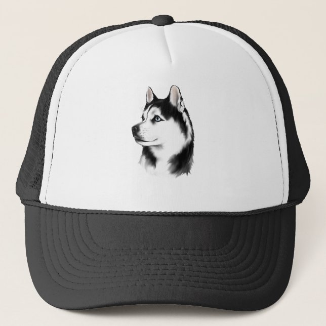 Siberian Husky Hat (Front)
