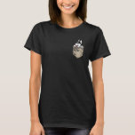 Siberian Husky In A Pocket - Dog Lover Pet Owner T-Shirt