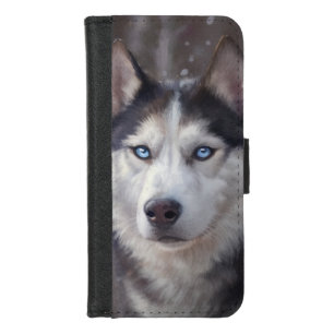 Siberian Husky iPhone 8/7 Wallet Case
