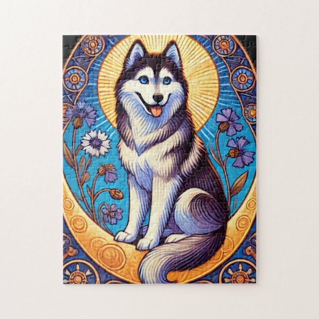 Siberian Husky                                     Jigsaw Puzzle (Vertical)