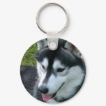 Siberian Husky Keychain