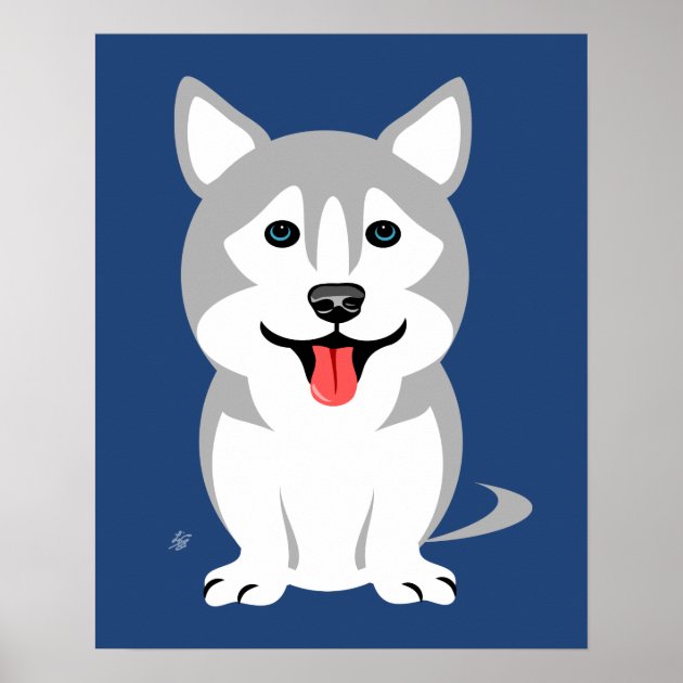 siberian husky home decor