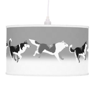 Siberian Husky Lamp Husky Malamute Floor Lamp