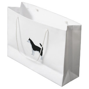 Siberian Husky Large Gift Bag