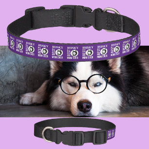   Siberian Husky Mom, Dog Mom, Dog Lovers Gift     Pet Collar