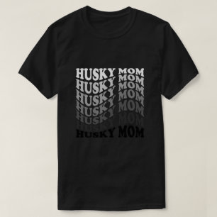 Siberian husky mom gifts, husky mama dog owner gif T-Shirt