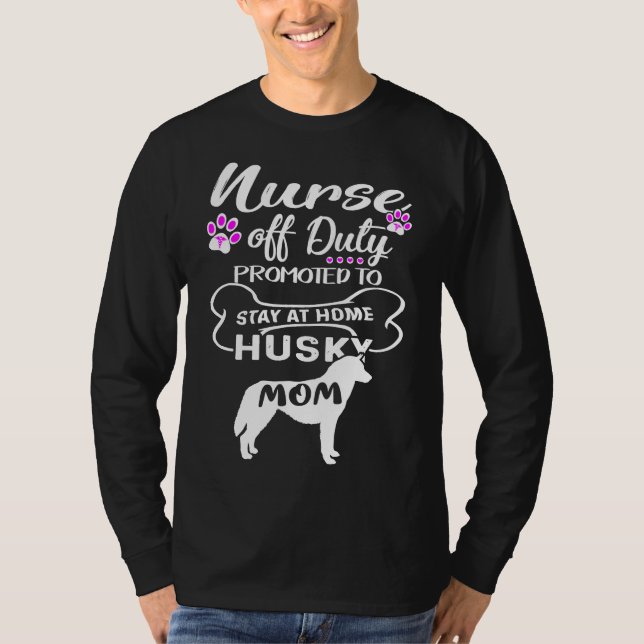 Siberian Husky Mom Grandma T-Shirt