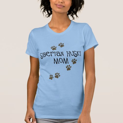 Siberian Husky Mom T_Shirt