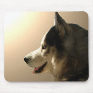 Siberian Husky Mousepad Gifts Malamute Sled Dogs