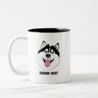 SIBERIAN HUSKY mugs