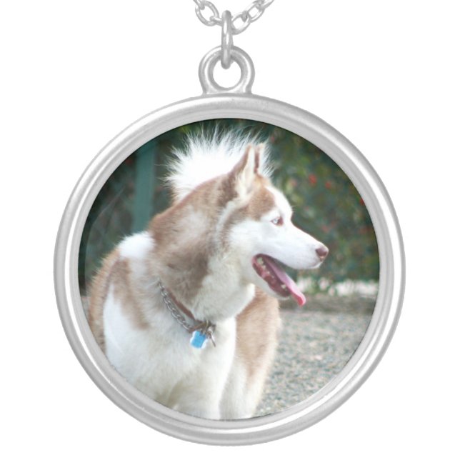 Siberian Husky necklace (Front)