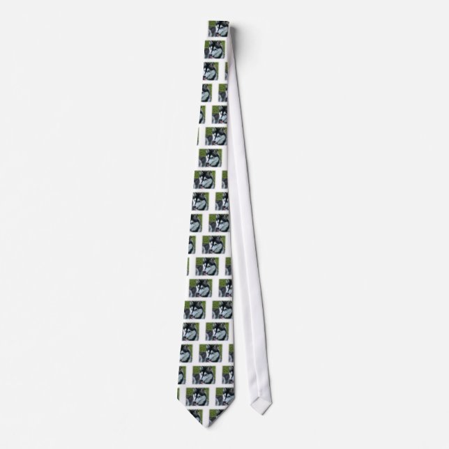 Siberian Husky Necktie (Front)
