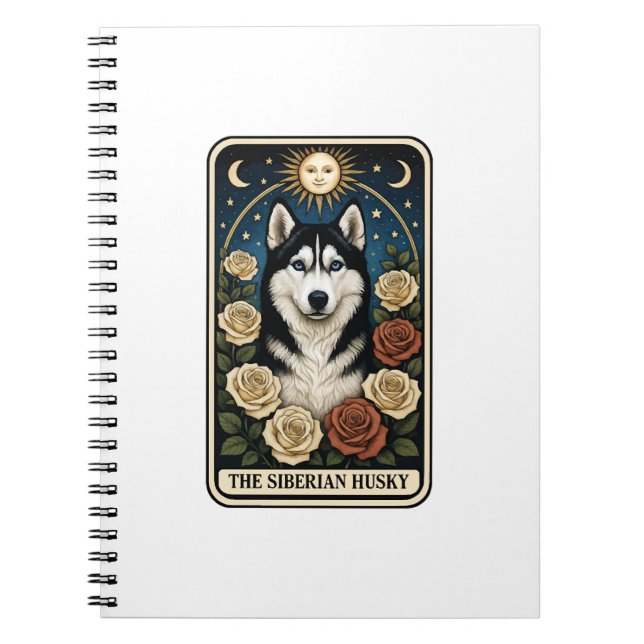 Siberian Husky Notebook (Front)