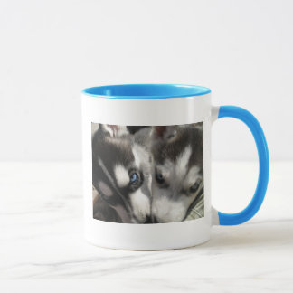 Siberian Husky Puppies mug