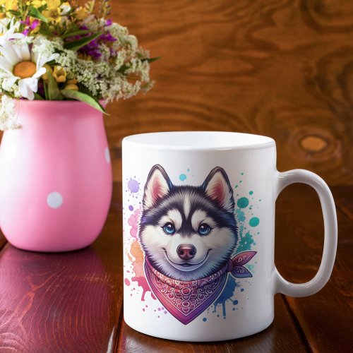 Siberian Husky Puppy Perfection Mug